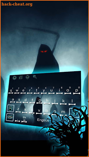 Horror Grim Reaper Keyboard screenshot