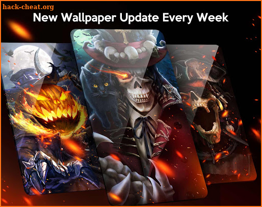 Horror Halloween Live Wallpaper Themes screenshot