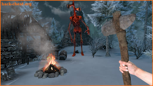 horror haunted house head game granny games screenshot