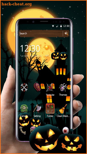 Horror House Night Theme screenshot