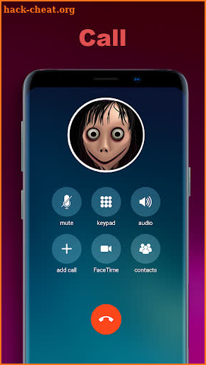Horror MoMo Fake Call - Simulation 2020 screenshot