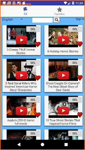 Horror movies - Scary movies shudder screenshot