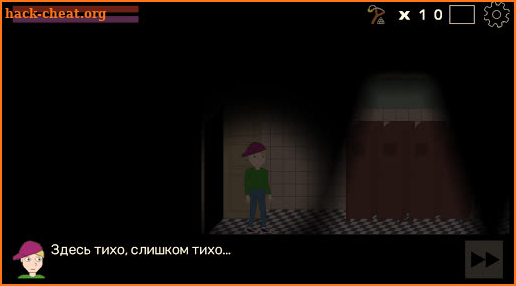 Horror Shelter. 2D Creepy & Scary Horror Game screenshot