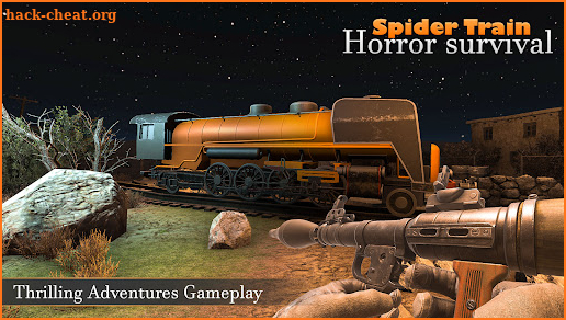 Horror Spider : Scary Train screenshot