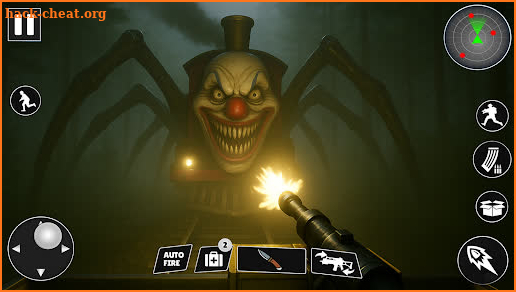 Horror Spider Train Escape screenshot