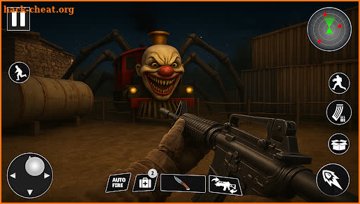 Horror Spider Train Escape screenshot