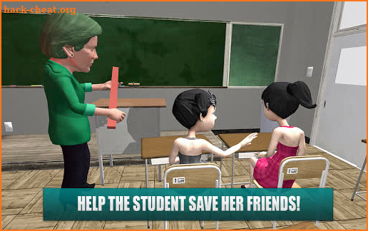Horror Teacher School Creepy Game screenshot
