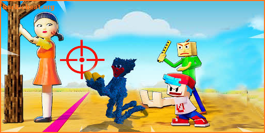Horror toy FNF Squid Gameplay screenshot