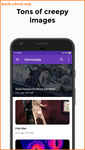 Horroreads - Free Horror Stories & Scary Stories screenshot
