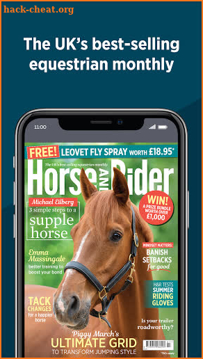 Horse & Rider Magazine screenshot