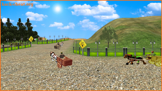 Horse Cart Racing Simulator 3D screenshot