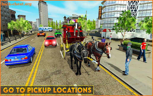 Horse Cart Transport Taxi Game screenshot