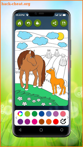 Horse Coloring Pages - Coloring Book screenshot