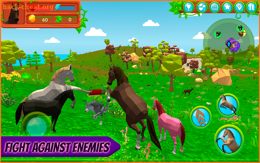 Horse Family – Animal Simulator 3D screenshot