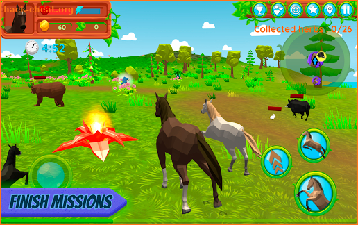 Horse Family – Animal Simulator 3D screenshot