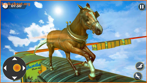 Horse Parkour Over Ramps: 3D Run 2020 screenshot