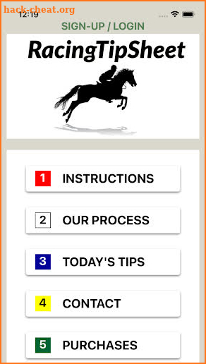 Horse Racing Tips screenshot