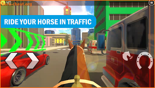 Horse Riding in Traffic screenshot