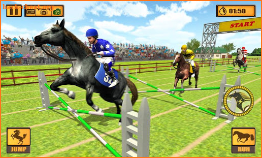 Horse Riding Rival: Multiplayer Derby Racing screenshot