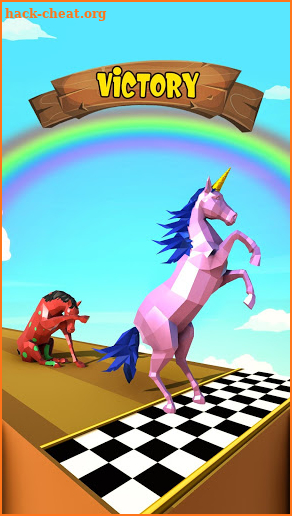 Horse Run Fun Race 3D Games screenshot