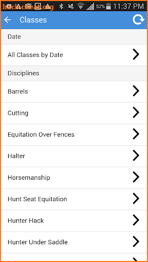 Horse Show Tracker - FunnWare screenshot