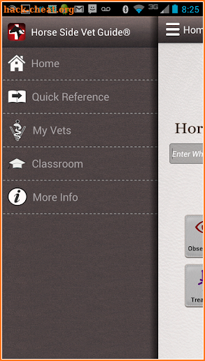 Horse Side Vet Guide screenshot
