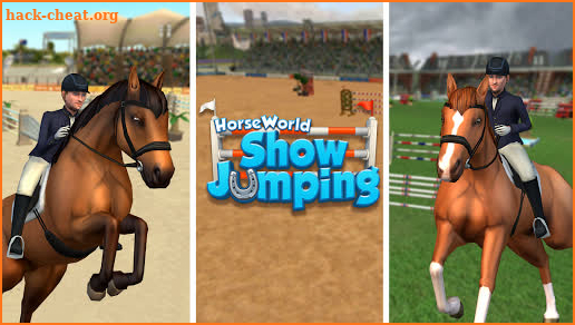 Horse World Showjumping Premium - for horse fans screenshot