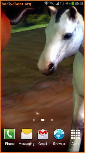 Horses 3D Live Wallpaper screenshot