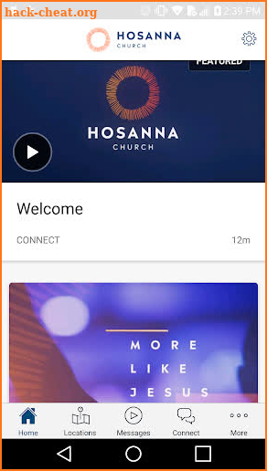 Hosanna! Church screenshot