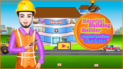 Hospital Building Builder – Construction Simulator screenshot