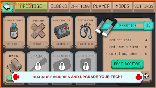 Hospital Craft: Doctor Games Simulator & Building screenshot