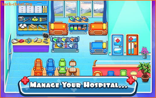 Hospital Fever : Time Management Doctor Game screenshot