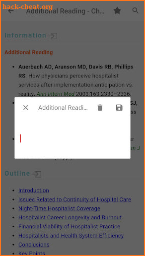 Hospital Medicine Prac & Evidence-Based Guidelines screenshot