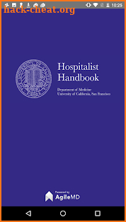 Hospitalist Handbook screenshot