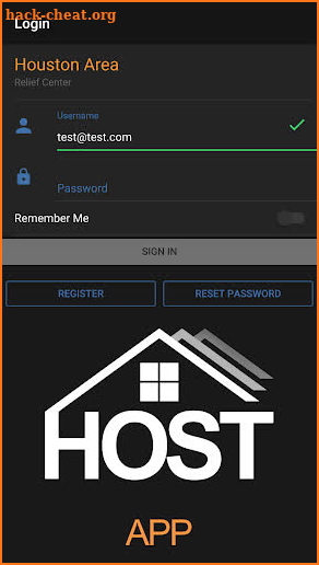 Host App screenshot