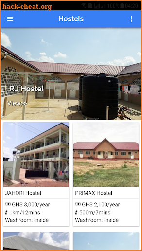 Hostelis - UDS Hostels Portal screenshot