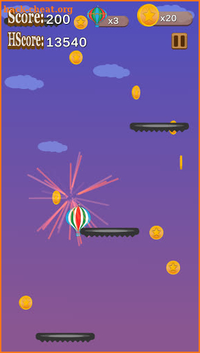 Hot Air Balloon Game screenshot