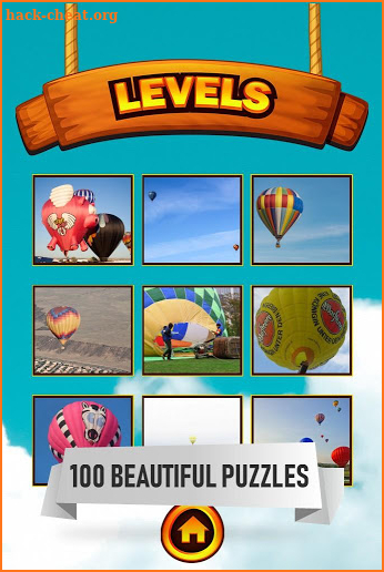 Hot Air Balloons Jigsaw Puzzle screenshot