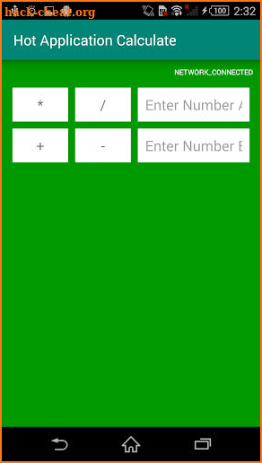 Hot Application Calculate screenshot