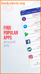 Hot Apps Nearby - Most Popular Apps & Games Nearby screenshot