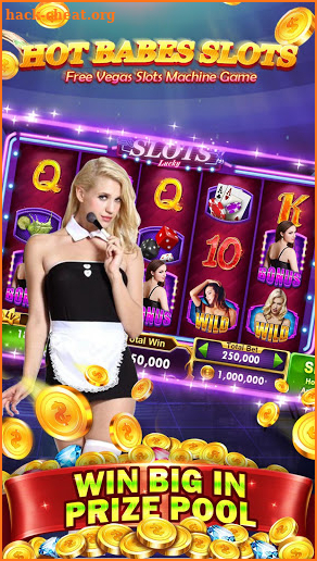 Hot Babes Slots: 777 Casino Slots Machines Games screenshot