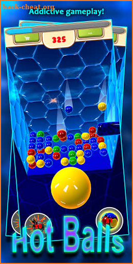 Hot Balls - match-3 with unique mechanics screenshot