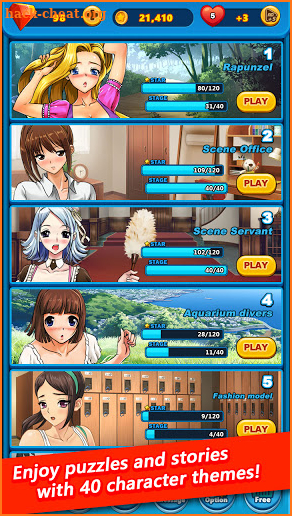 Hot bikini girl puzzle : Match-3 Puzzle Game screenshot