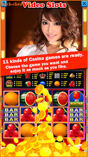 HOT Bikini model Casino Slots screenshot