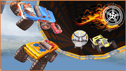Hot Cars :Monster truck Stunt screenshot