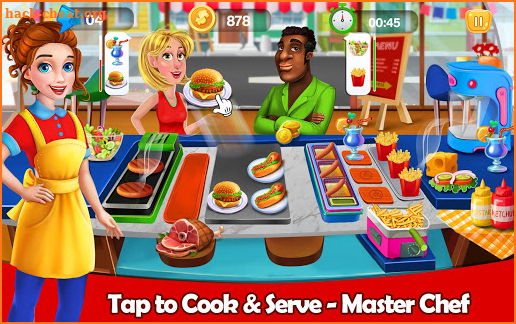Hot Cooking Burger Restaurant - Cooking Games screenshot