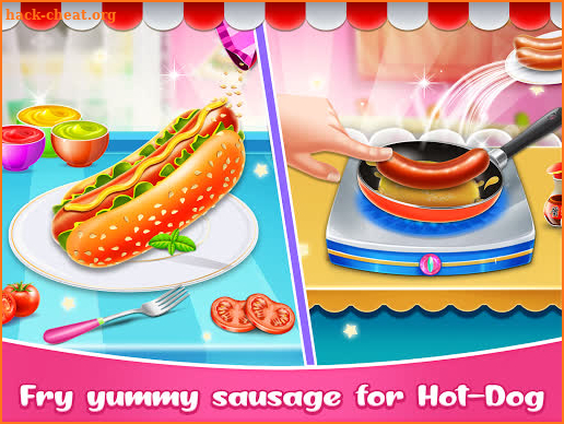 Hot Dog Maker: Street Food Cooking Kitchen screenshot