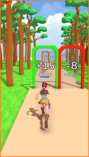 Hot Girl Evolution Run 3D ! screenshot