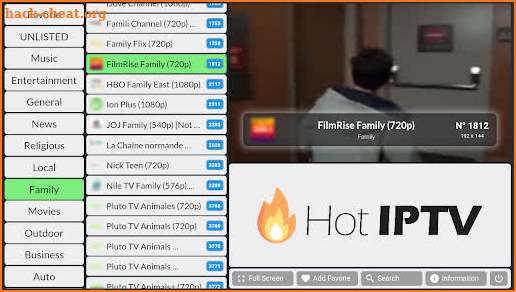 Hot IPTV screenshot