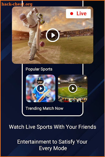 Hot Live Cricket TV Streaming screenshot